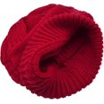 thumbnail image 3 of Gorro de invierno de punto para mujer con agujero para cola de caballo, 3 of 3