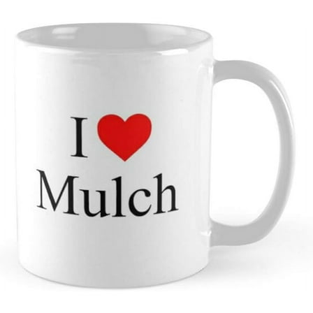 I Love Mulch Coraline Coffee Mug 11oz & 11oz Ceramic Tea Cups, waYanl-4305, BZ305
