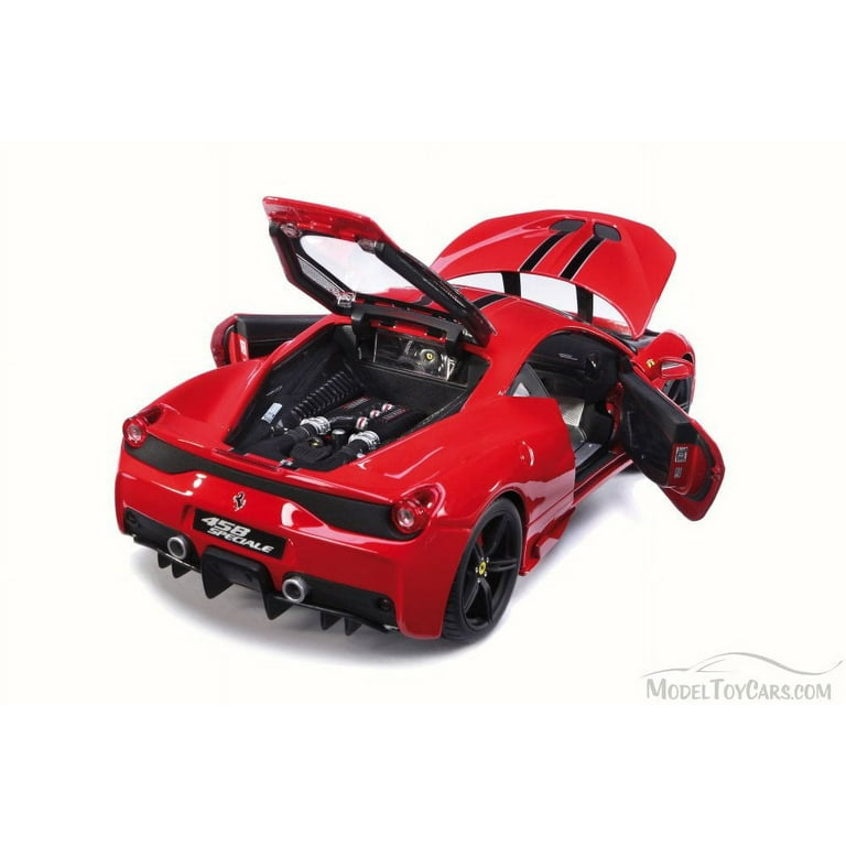 1/18ブラーゴフェラーリ458Specialeレッドカスタム仕様 Bburago 1:18 Ferrari 458 Speciale – Red — Boch Exotics Pro Shop