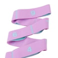 thumbnail image 3 of Banda de Resistencia, Cinturón de Gimnasio, Anillo Múltiple, Correa de Fitness, Correa de Estiramiento Elástica para Mejorar Flexibilidad, Cintura, morado y rosa Baoblaze Correa elástica, 3 of 7
