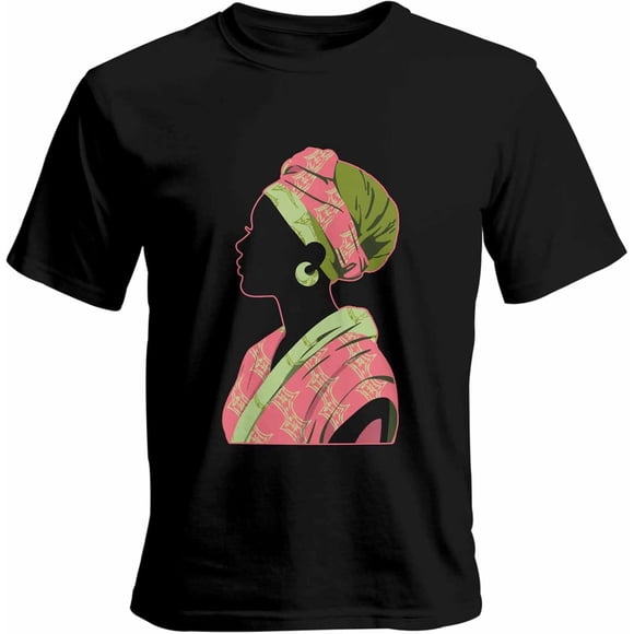 Camisetas africanas de manga corta informales para hombre y mujer, camisetas gráficas