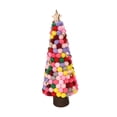 thumbnail image 3 of Siruishop Christmas Tree Statue Decorative Wood Sculpture for Bookshelf Indoor Cabinet Multi, 3 of 8