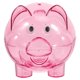 thumbnail image 5 of Money Box For Children Coin Jar Pig Shape Storage Holder 1Set, 5 of 5