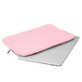 thumbnail image 3 of LLAYOO 15 Inch Laptop Sleeve 15" Protective Soft Case Padded Cover Carrying Computer Bag Compatible with New 15.4 MacBook Pro Specially for Model A1938 A1707 A1990(Pink,Upgraded Version), 3 of 7
