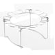 thumbnail image 5 of Rejilla para muslos de pollo, acero inoxidable, multiusos, Vertical, con bandeja de goteo, accesorios para parrilla, herramienta de cocina al aire, 5 of 7