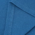 thumbnail image 4 of IROINNID Long Sleeve Dress for Women Fall Dress Full-Length Formal Dress Versatile Turndown Collar Solid Color Tight Fitting Cutout Dress,Blue, 4 of 8