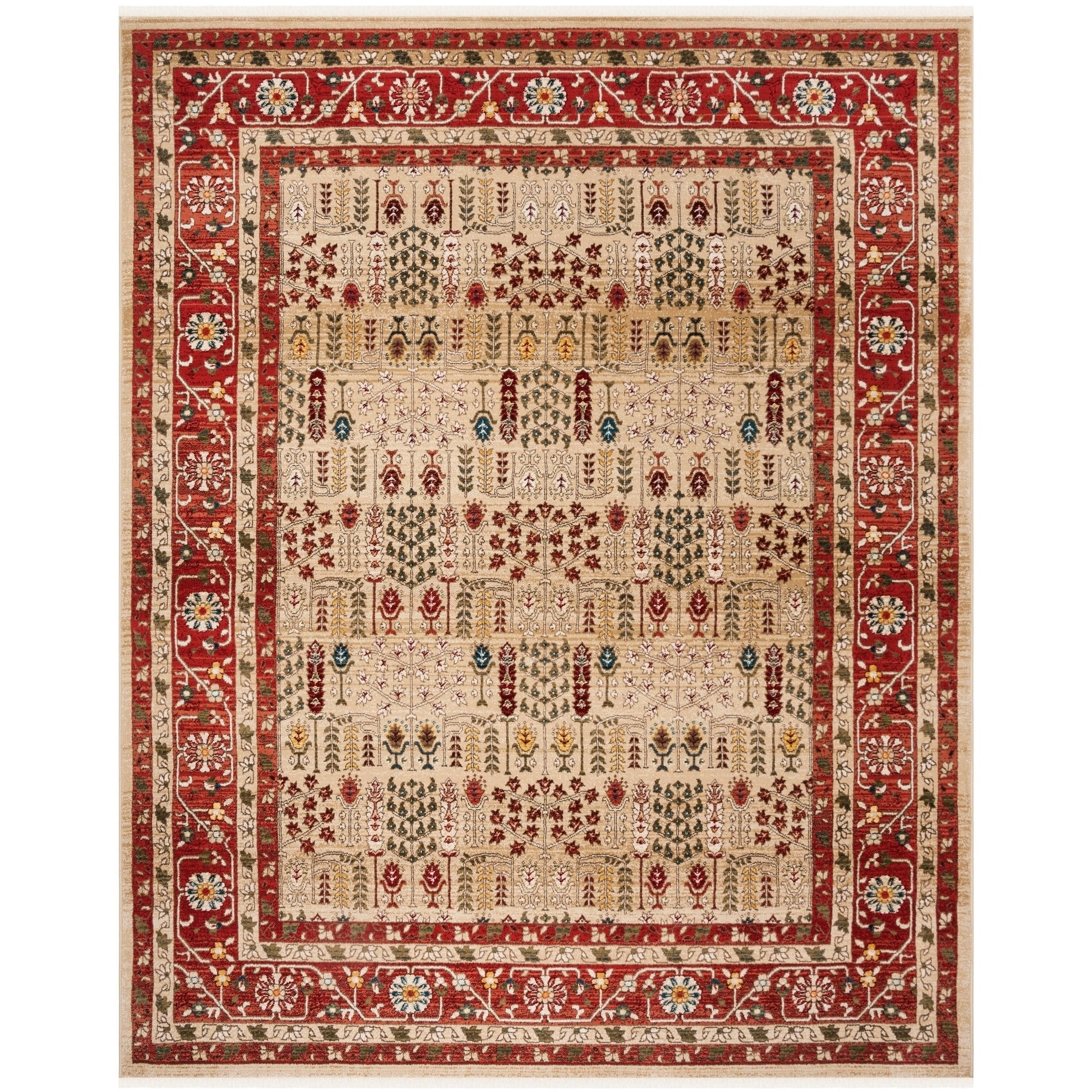 LAUREN Ralph Lauren Margaux Traditional Oriental Rug with Fringe