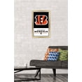 thumbnail image 2 of NFL Cincinnati Bengals - Logo 21 Wall Poster, 14.725" x 22.375", Framed, 2 of 3