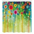 thumbnail image 3 of Ambesonne Floral Shower Curtain, Abstract Art Dandelion, 69"Wx70"L, Multicolor, 3 of 3