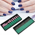 thumbnail image 6 of Nail Drill Bits Needle Set Nail Polishing Burr Manicure Pedicure Accessory Tool(12+30pcs ), 6 of 7