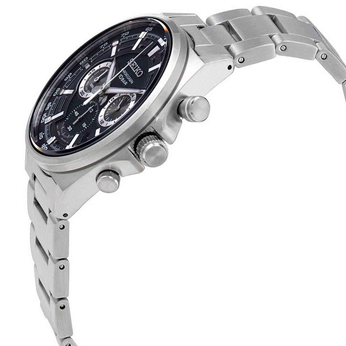 Seiko Men's Classic Green Dial Watch - SSB405P1