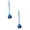 Blue, variant on 1 Pc Sugar Spoon Stainless Steel Heart Spoons Coffee Spoons Dessert Spoons Cute Spoon for Coffee, Tea, Cocktails, Ice Cream and Desserts Elegant Table Decor, 5.67 Inch, Black