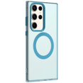 thumbnail image 4 of ELEHOLD Case for Samsung Galaxy S23 FE Magnetic Shockproof Case Slim Matte Transparent Rugged Cover, Skin Friendy Feel, Compatibel with MagSafe, Blue, 4 of 7