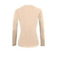thumbnail image 3 of ACTIVE UNIFORMS Women's Under Scrub Tee Crew Neck Long Sleeve T-Shirt (Sun Kiss, X-Small), 3 of 6