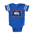 thumbnail image 1 of CafePress - Flag Of Wyoming - Cute Infant Baby Football Bodysuit, 1 of 1