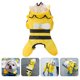 thumbnail image 3 of 1 impermeable con capucha y forma de abeja para mascotas, elegante impermeable para perros., 3 of 6