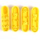 thumbnail image 2 of Escudo Protector 4 Uds cubierta protectora de rueda lateral para M365 M365 Pro/Pro 2 (amarillo), 2 of 6