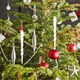 thumbnail image 3 of FELTECHELECTR 24 carámbanos para árbol de Navidad, carámbanos colgantes navideños., 3 of 6