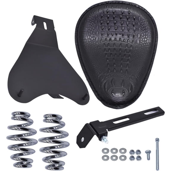 SHZAITOR Motorcycle Spring Seat w/Seat Base Replacement for Shadow Spirit ACE VT 1100 750