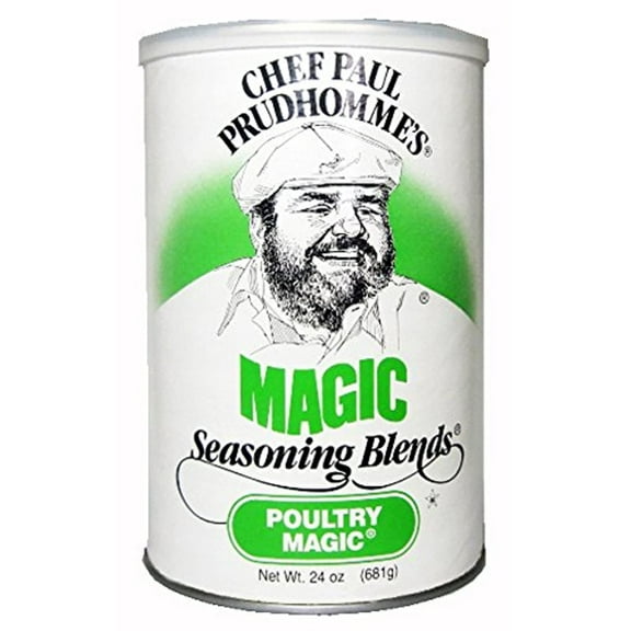 Chef Paul Prudhomme's Magic Seasoning Blends, Poultry Magic Seasoning, 24-Ounce Canisters