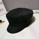 thumbnail image 1 of Personality Cotton Linen Women Autumn Flat Cap Berets Navy Hats Octagonal Cap, 1 of 4