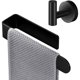 thumbnail image 1 of Juego de 2 Piezas de Accesorios de Baño, Toalleros de Baño Sin Taladro Adhesivo y Ganchos de Toalla para Baño Acero Inoxidable para Uso En Cocinas, Balcones y Baños (Negro), 1 of 4