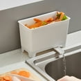 thumbnail image 5 of Cubo de basura de asfalto para cocina con fregadero Filtro de residuos de alimentos de cocina cubo de basura para fregadero lavable TUNC Sencillez, 5 of 5