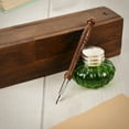thumbnail image 4 of Formal Writing Calligraphy Ink Pen Fancy Wooden Journaling or Drawing Pens Office Supplies, 4 of 7