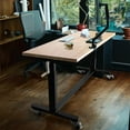 WORKPRO 48" Portable HeavyDuty Steel Adjustable Work Table with Crank
