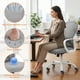 thumbnail image 4 of Zocalo Silla Ergonómica de Oficina y Gamer Giratoria 360°, con Altura Regulable, Respaldo Reclinable, Soporte Lumbar y Tapizado de Malla Transpirable, Uso para Oficina y Hogar, 4 of 7