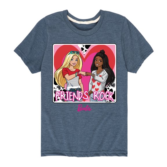 Barbie - Friends Rock - Toddler And Youth Short Sleeve Graphic T-Shirt