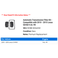 thumbnail image 2 of Automatic Transmission Filter Kit - Compatible with 2010 - 2015 GX460 4.6L V8 2011 2012 2013 2014, 2 of 2