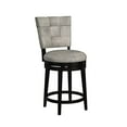 thumbnail image 2 of Hillsdale Kaede 40.25" Wood Transitional Counter Stool in Gray, 2 of 10