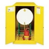 JUSTRITE 899300 Sure-Grip EX Flammable Cabinet, Horizontal, 55 gal., Yellow