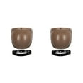 thumbnail image 1 of VONKY Visors Clear For Unisex Riders Easy To Clean Vintage Light brown black 2Set, 1 of 6