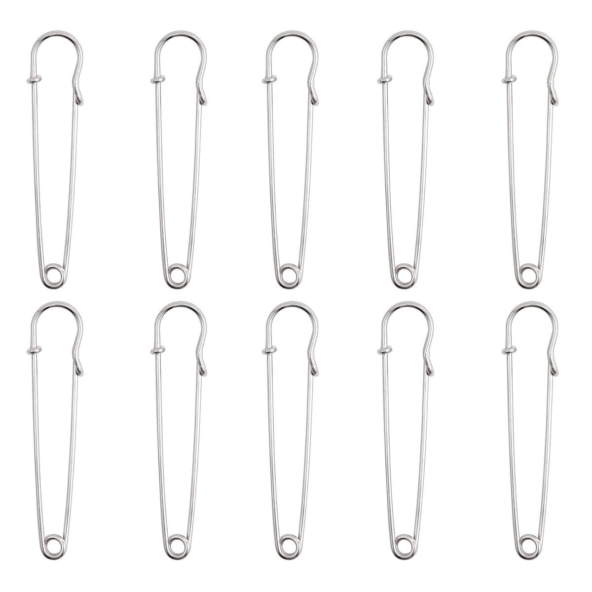  TANOMA Extra Large Safety Pins Heavy Duty, 40 Pack 3 and 4  Assorted Big Safety Pins Bulk