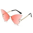thumbnail image 3 of YWDJ Women Sunglasses 2022 Woman Rimless Butterfly Shape Sunglasses For Beach Summer Sunglasses Womens Trendy H One Size, 3 of 3