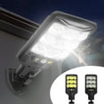 thumbnail image 1 of Fiudx Lámpara Solar de Jardín, Lámpara de Pared Impermeable para Exteriores, Sensor de Movimiento, Iluminación Led Blanca, Ahorro de Energía con Energía Solar, Control Remoto Fácil, Instalación Ajust, 1 of 7