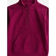 thumbnail image 2 of Wonder Nation Toddler Boys' Corduroy Quarter Zip Pullover Top, Sizes 12M-5T, 2 of 3