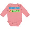 thumbnail image 3 of Inktastic Director in training Boys or Girls Long Sleeve Baby Bodysuit, 3 of 5