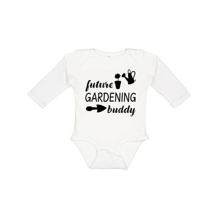 

Inktastic Future Gardening Buddy Gift Baby Boy or Baby Girl Long Sleeve Bodysuit
