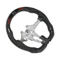 thumbnail image 4 of Led Steering Wheel Carbon Fiber Steering Wheel Flat Bottom Steering Wheel Carbon Fiber LED  Lights Display Steering Wheel Perforated Leather Fit For F20 F22 F30 F32 M2 M3 M4, 4 of 8