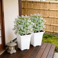 thumbnail image 3 of Artificial Flowers Outdoor Fake Silk Flower with Stakes Realistic Wildflowers for Garden Patio Yard Home Decor, 3 of 6