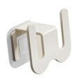 thumbnail image 2 of yuksok 3 Pieces Multifunctional Slipper Racks Wall Mounted Shoes Rack Toilet Decorative White, 2 of 9