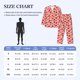 thumbnail image 4 of Balery Cute Strawberry Pijama para Hombre de Dos Piezas con Manga Larga, Conjunto de Dormir y Descanso Suave con Bolsillos-X-Large, 4 of 7