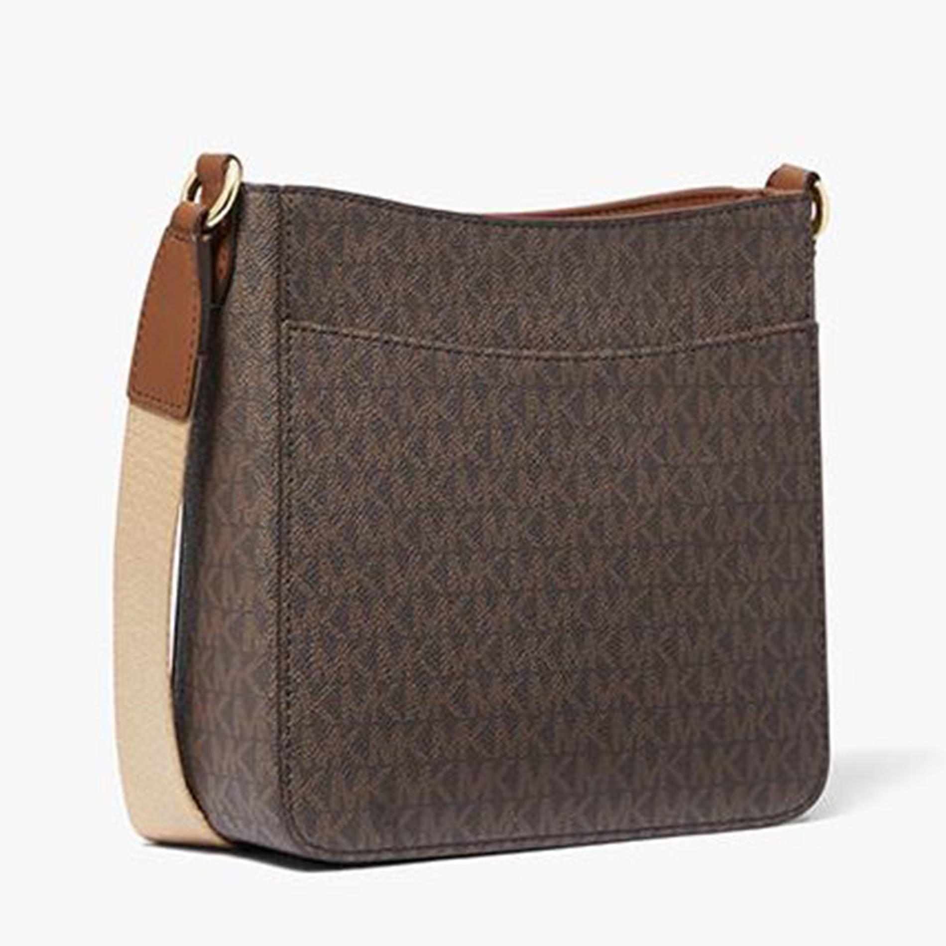 Michael Kors Womens Small Leather Crossbody Bag (Brown) 35S4GTVC5B-847