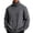 Dark Gray, variant on Fleece Lined Sweaters for Men Big and Tall Long Sleeve Turtleneck Sweater Solid Shirt for Outdoor