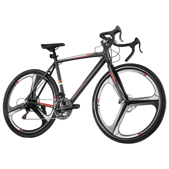 KFFKFF Road Bike, 700C 28C Aluminum Frame Cycle, SHIMANO 14-speed Urban Transit Road Cycle, City Dweller Adult Athletic Bike with Carbon Steel Front Fork, Ideal for Men