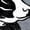 HEATHER GREY, variant on Instant Message - Red White And Moo Cow Graphic Racerback Tank