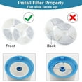 thumbnail image 5 of Set of 8 Cat Water Fountain Filter, Cat Fountain Filters for Cats, Pet Fountain Replacement Filters with Resin and Activated Carbon, Tower, 5 of 5